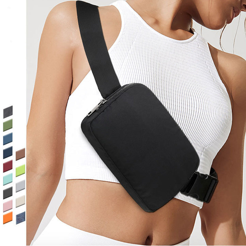 Belt Waist Bag Crossbody Fanny Pack for Women | Versatile Shoulder Chest Bag