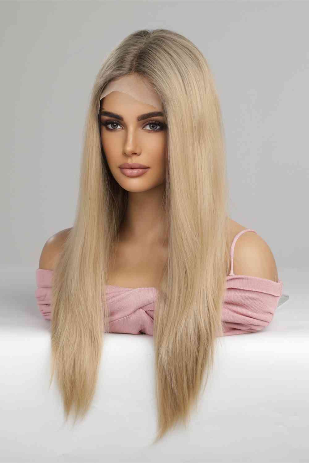 Lace Front Wigs Synthetic Long Straight